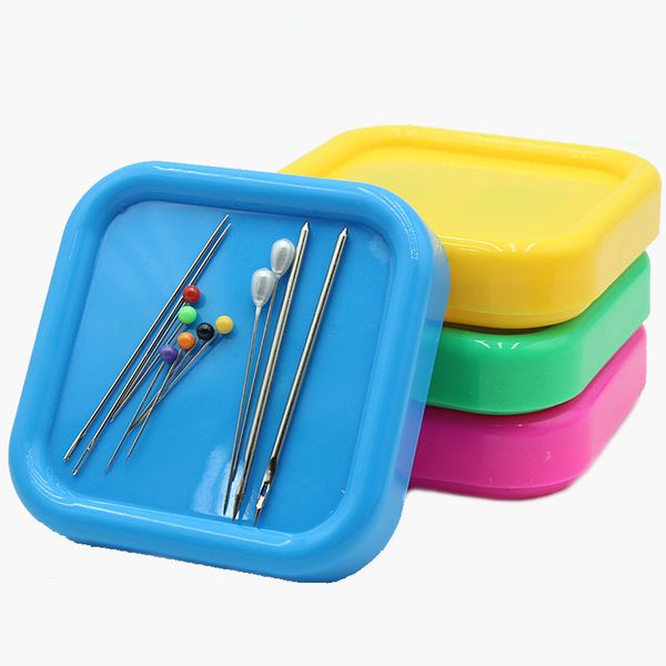 miusie 4 colors magnetic box storage pins case needlework storage anti-lost square storage boxes sewing needles embroidery tool
miusie 4 colors magnetic box storage pins case needlework storage anti-lost square storage boxes sewing needles embroidery tool
