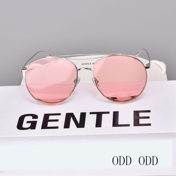 sunglasses odd classic fashion design stainless steel pink pilot glasses women with original packaging, White;black
sunglasses odd classic fashion design stainless steel pink pilot glasses women with original packaging, White;black