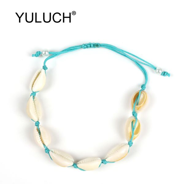 yuluch 2020 trendy beach natural shell blue rope chain fashion jewelry accessories female woman bracelet girl valentine gifts, Golden;silver
yuluch 2020 trendy beach natural shell blue rope chain fashion jewelry accessories female woman bracelet girl valentine gifts, Golden;silver