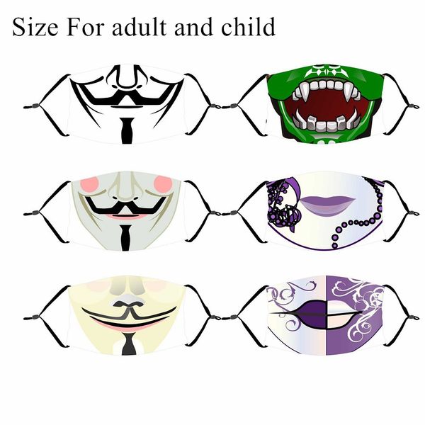 in stock adults party masks christmas party masks with filter washable joker face mask digital printed mask halloween protection cotton mask
in stock adults party masks christmas party masks with filter washable joker face mask digital printed mask halloween protection cotton mask