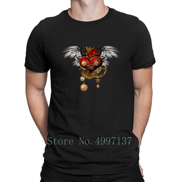 wonderful steampunk heart with clocks t shirt anti-wrinkle letters cotton summer style formal o neck create basic shirt
wonderful steampunk heart with clocks t shirt anti-wrinkle letters cotton summer style formal o neck create basic shirt