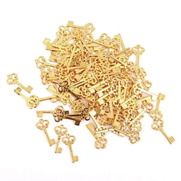 100pcs vintage skeleton keys set retro alloy diy handmade accessories pendants (gold, Bronze;silver
100pcs vintage skeleton keys set retro alloy diy handmade accessories pendants (gold, Bronze;silver
