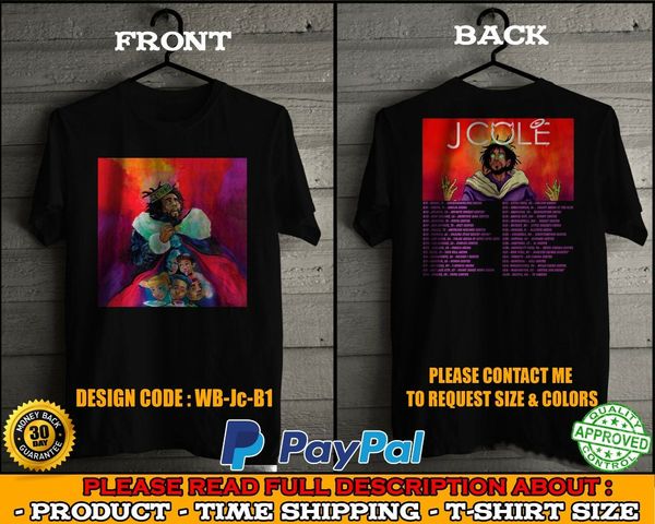 j cole exclusive tour 2018 ready tshirt size s-3xl women/men black/white men's tees tee
j cole exclusive tour 2018 ready tshirt size s-3xl women/men black/white men's tees tee