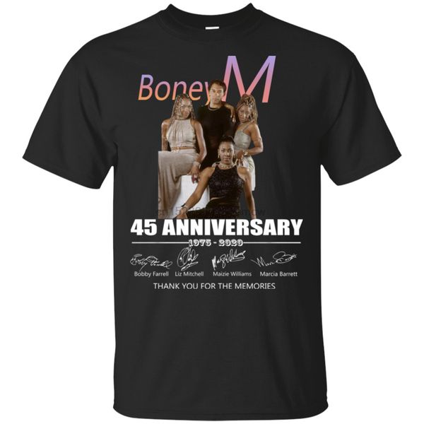 boney m 45th anniversary 1975 2020 thank you t-shirt black-navy men-women-youth
boney m 45th anniversary 1975 2020 thank you t-shirt black-navy men-women-youth