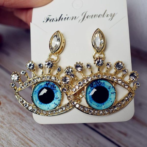 hyperbole vintage ethnic rhinestone eyes charms dangle earrings for women fashion jewelry punk personality earrings accessory, Silver
hyperbole vintage ethnic rhinestone eyes charms dangle earrings for women fashion jewelry punk personality earrings accessory, Silver