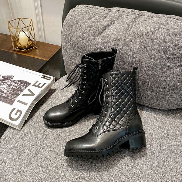 mljuese 2021 women soft ankle boots cow leather winter short plush lace up checkered high heels women riding boots, Black
mljuese 2021 women soft ankle boots cow leather winter short plush lace up checkered high heels women riding boots, Black
