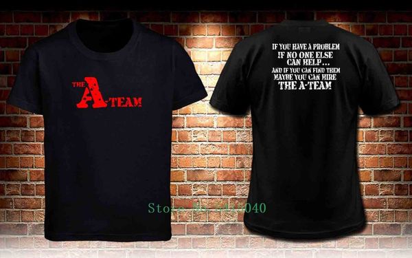 2020 new 100% cotton tee shirt a-team tv series logo retro fashion black t-shirt men's size s to 5xl classic t-shirt
2020 new 100% cotton tee shirt a-team tv series logo retro fashion black t-shirt men's size s to 5xl classic t-shirt