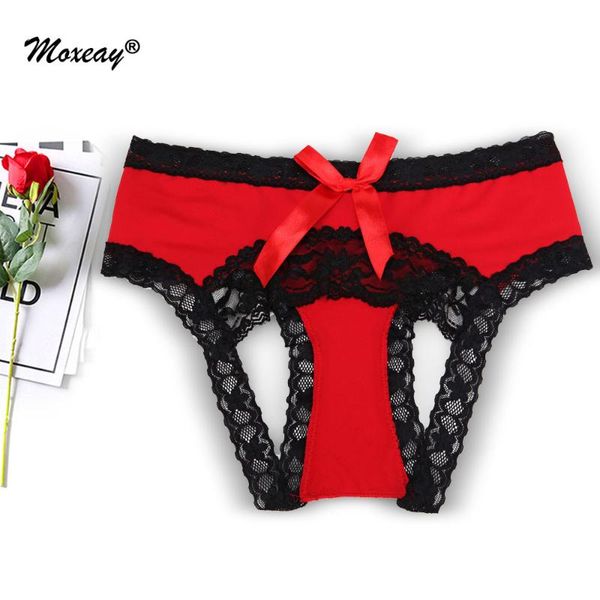 women's panties moxeay open back plus size underwear women thongs string panty lace splice soft cotton briefs lingerie, Black;pink
women's panties moxeay open back plus size underwear women thongs string panty lace splice soft cotton briefs lingerie, Black;pink