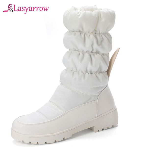 lasyarrow 2020 women winter snow boots keep warm plush fur mid calf down boots casual fashion shoes women footwear size 30-43, Black
lasyarrow 2020 women winter snow boots keep warm plush fur mid calf down boots casual fashion shoes women footwear size 30-43, Black