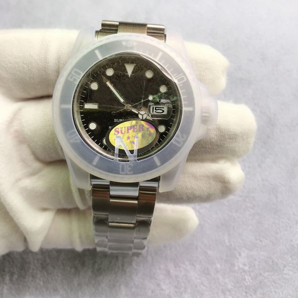 new mechanical automatic v3 version mens watch 50m waterproof eta 2813 sapphire ceramic bezel stainless steel glide lock man wristwatches, Slivery;brown
new mechanical automatic v3 version mens watch 50m waterproof eta 2813 sapphire ceramic bezel stainless steel glide lock man wristwatches, Slivery;brown
