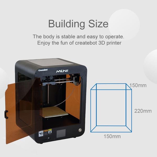 3d printer for home user cool black single extruder touchscreen with heatbed createbot 3d printer
3d printer for home user cool black single extruder touchscreen with heatbed createbot 3d printer