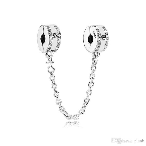 fashion women 925 sterling silver clear cz safety chain clip fit pandora charms bracelet diy jewelry making
fashion women 925 sterling silver clear cz safety chain clip fit pandora charms bracelet diy jewelry making