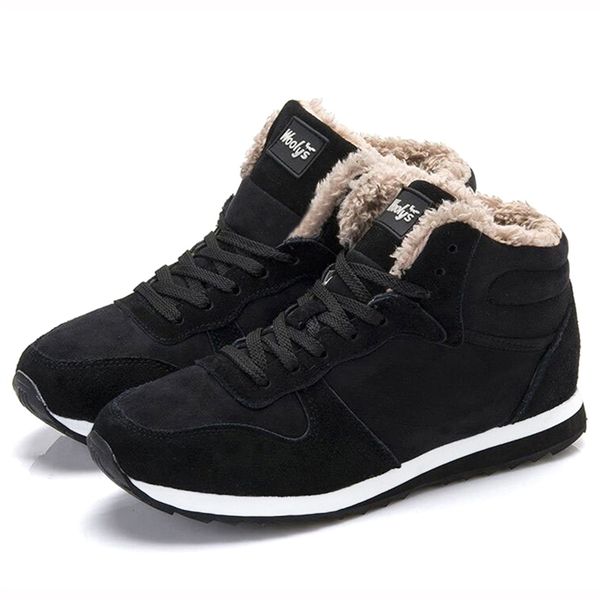 women boots 2020 new warm winter boots women snow comfortable ankle winter shoes female lace-up plush booties 35-46, Black
women boots 2020 new warm winter boots women snow comfortable ankle winter shoes female lace-up plush booties 35-46, Black
