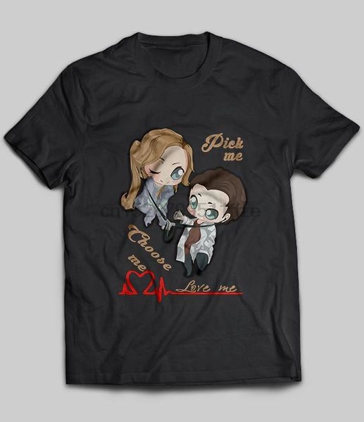 pick me choose me love me greys anatomy t-shirt