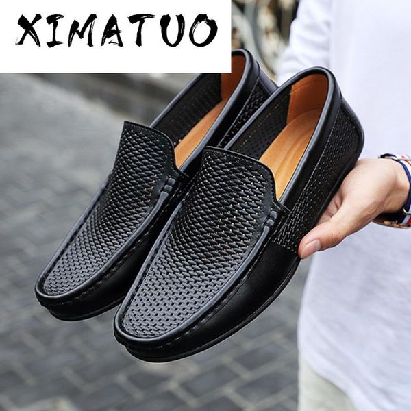 spring summer hollow men loafers leather moccasins flats casual non-slip breathable driving shoes man lightweight shoes, Black
spring summer hollow men loafers leather moccasins flats casual non-slip breathable driving shoes man lightweight shoes, Black