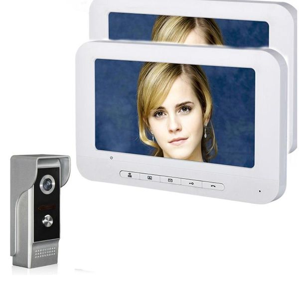video door phones 7'' tft lcd wired phone visual intercom doorbell system indoor monitor 700tvl outdoor waterproof ir camera
video door phones 7'' tft lcd wired phone visual intercom doorbell system indoor monitor 700tvl outdoor waterproof ir camera