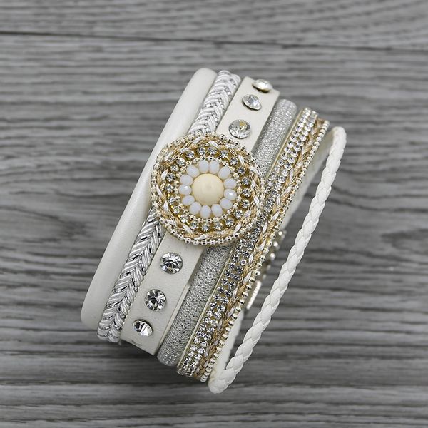 tennis strathspey leather bracelet for women 2021 handmade braided bracelets crystal beaded wide rhinestone beads jewelry, Golden;silver
tennis strathspey leather bracelet for women 2021 handmade braided bracelets crystal beaded wide rhinestone beads jewelry, Golden;silver