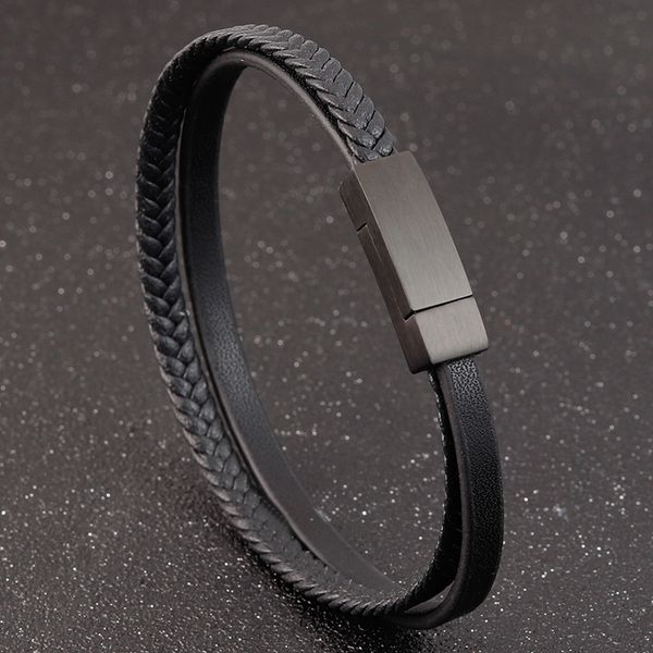 2020 special style gold with black combination stainless steel button&black brown men's leather bracelet, Golden;silver
2020 special style gold with black combination stainless steel button&black brown men's leather bracelet, Golden;silver