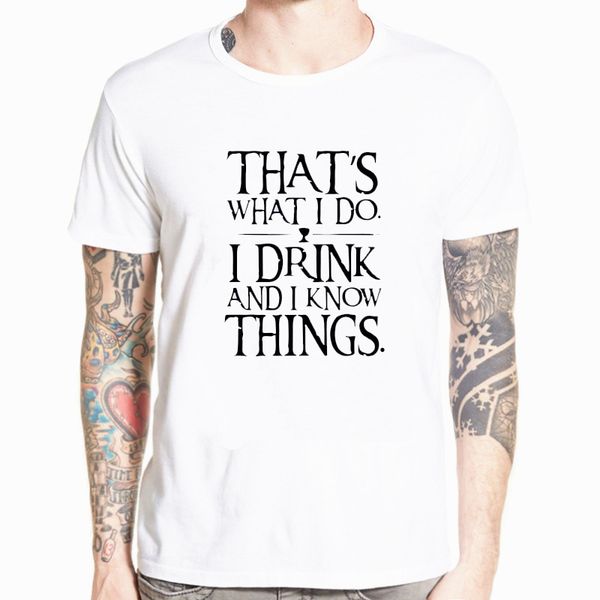 new t shirt game of thrones men t shirt casual men's tshirt i drink and i know things printed men t-shirt tee shirts plus size
new t shirt game of thrones men t shirt casual men's tshirt i drink and i know things printed men t-shirt tee shirts plus size