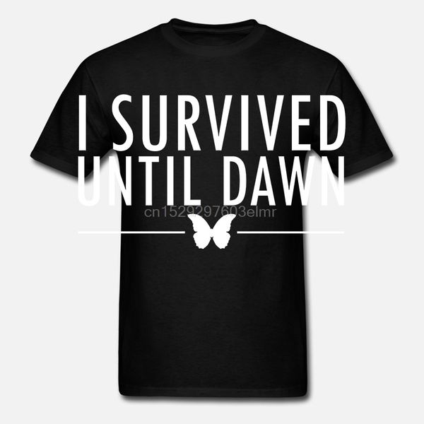 fashion cool men t shirt women funny tshirt i survived until dawn customized printed t-shirt
fashion cool men t shirt women funny tshirt i survived until dawn customized printed t-shirt