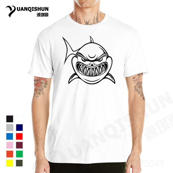 yuanqishun summer simple shark printed cartoon brutal shark t shirt brand clothing men women o neck casual short sleeve xs-3xl
yuanqishun summer simple shark printed cartoon brutal shark t shirt brand clothing men women o neck casual short sleeve xs-3xl