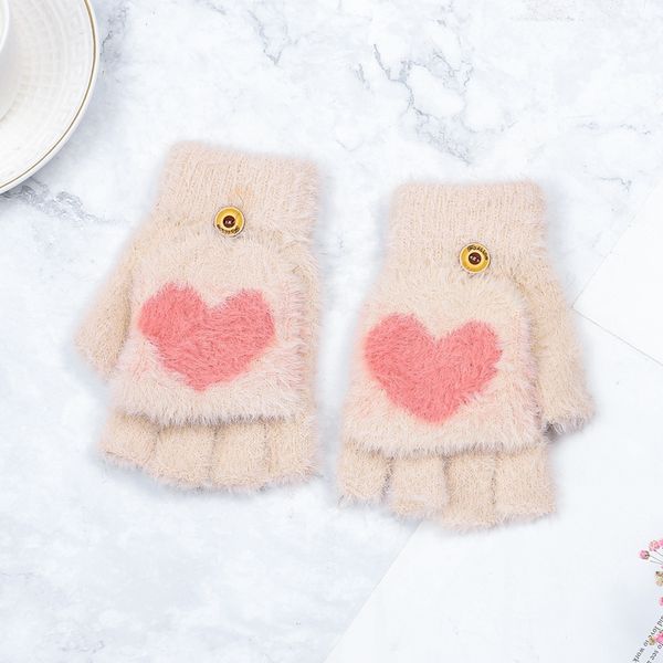knitted gloves winter women fingerless mittens keep warm ladies pink heart wool half finger gloves female hand wrist mittens, Blue;gray
knitted gloves winter women fingerless mittens keep warm ladies pink heart wool half finger gloves female hand wrist mittens, Blue;gray