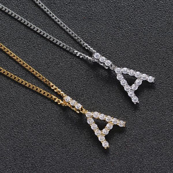 первый символ алфавита имя ожерелье цвета серебра из нержавеющей стали iced out cz теннис цепи bling ювелирные изделия dropshipping, Silver
первый символ алфавита имя ожерелье цвета серебра из нержавеющей стали iced out cz теннис цепи bling ювелирные изделия dropshipping, Silver