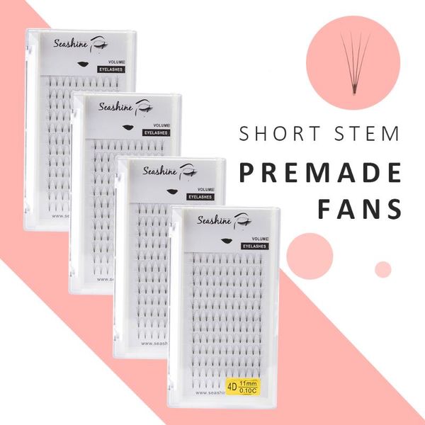 seashine 1 tray short stem volume lash supplies 3d mink eyelash extension premade fans 8-18mm 3d-6d premade fanned volume lashes
seashine 1 tray short stem volume lash supplies 3d mink eyelash extension premade fans 8-18mm 3d-6d premade fanned volume lashes