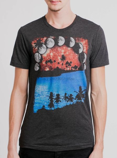 moon tropic multicolor on heather black triblend mens t shirt 
moon tropic multicolor on heather black triblend mens t shirt