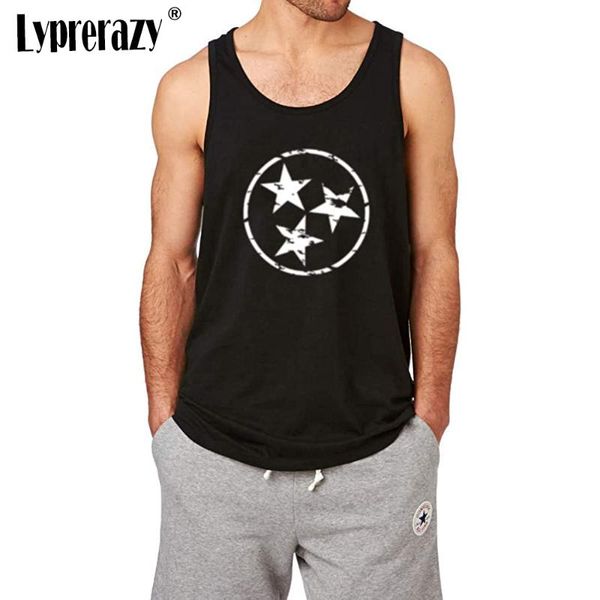 lyprerazy men' funny printed tennessee tristar distressed tennessee fitness workout men cotton casual tank, White;black
lyprerazy men' funny printed tennessee tristar distressed tennessee fitness workout men cotton casual tank, White;black