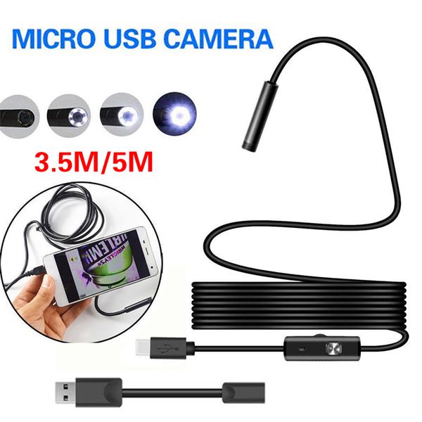 3.5/5m flexible endoscope 5.5mm6led adjustable ip67waterproof computer/android phone video camera endoscope inspection borescope
3.5/5m flexible endoscope 5.5mm6led adjustable ip67waterproof computer/android phone video camera endoscope inspection borescope