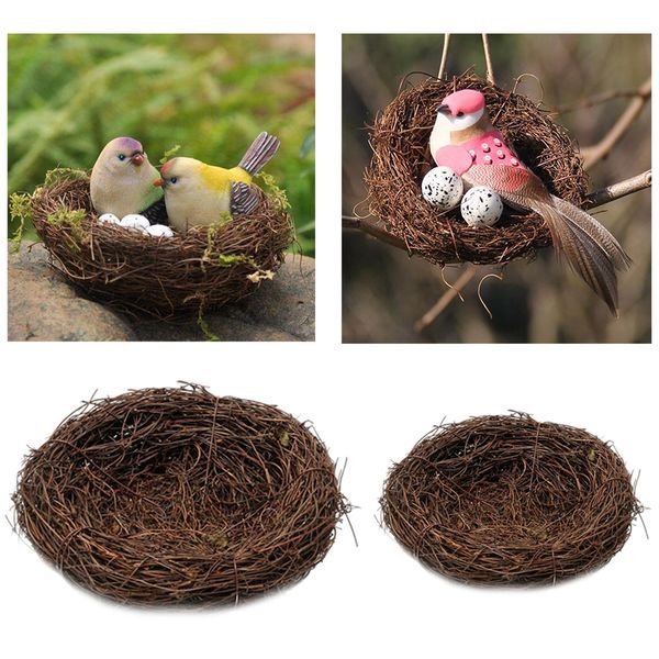 2pcs ручной vine bird nest house подоконник природа ремесло праздник украшение 6см 8см
2pcs ручной vine bird nest house подоконник природа ремесло праздник украшение 6см 8см