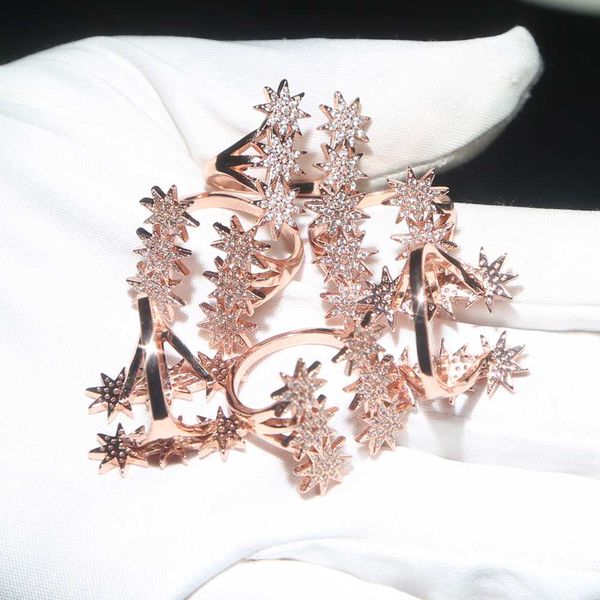 wedding rings 1pcs romantic crystal cz paved star open ring for women accessories engagement jewelry gifts fashion finger luxury, Slivery;golden
wedding rings 1pcs romantic crystal cz paved star open ring for women accessories engagement jewelry gifts fashion finger luxury, Slivery;golden