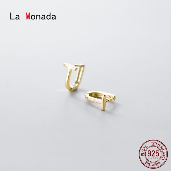 la monada t minimalist woman hoop earrings silver 925 fine jewelry 925 sterling silver earrings for women hoops short geometry, Golden;silver
la monada t minimalist woman hoop earrings silver 925 fine jewelry 925 sterling silver earrings for women hoops short geometry, Golden;silver