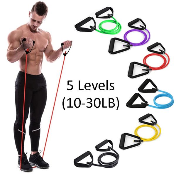 resistance bands workout pull rope 120cm 5 levels fitness rubber tensile expander for exercise training yoga
resistance bands workout pull rope 120cm 5 levels fitness rubber tensile expander for exercise training yoga
