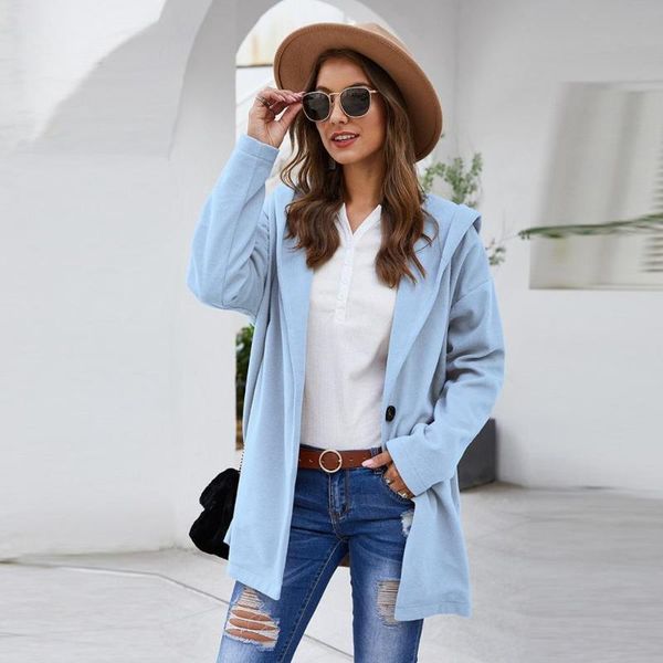women's wool & blends women woolen coat fashion v-neck autumn winter solid hooded plus size s-3xl elegant warm outwear coats 2021, Black
women's wool & blends women woolen coat fashion v-neck autumn winter solid hooded plus size s-3xl elegant warm outwear coats 2021, Black