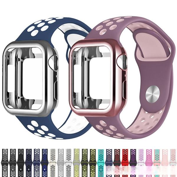 smart watch silicone sport strap protective case fit for apple watch 5 4 3 2 1 series 38mm 42mm band for iwatch 40mm 44mm
smart watch silicone sport strap protective case fit for apple watch 5 4 3 2 1 series 38mm 42mm band for iwatch 40mm 44mm