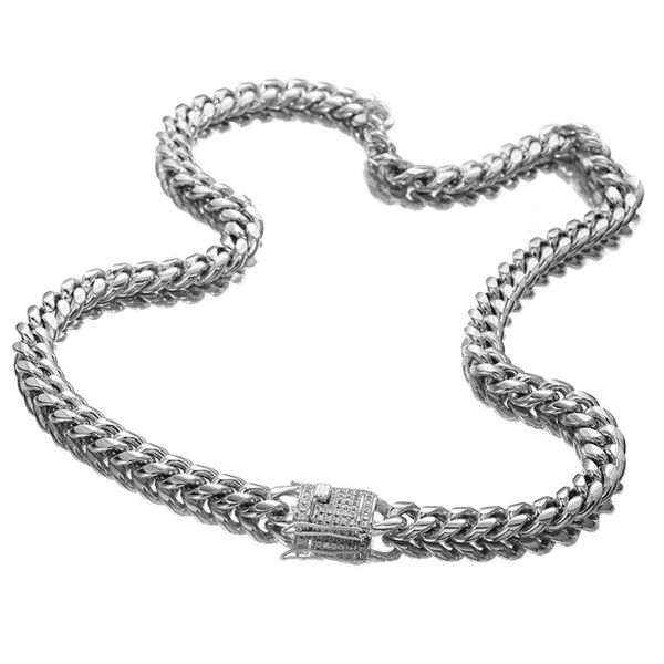 fashion men womens stainless steel cuban miami link chain rhinestone clasp iced out silver color hip hop necklace/bracelet 10mm
fashion men womens stainless steel cuban miami link chain rhinestone clasp iced out silver color hip hop necklace/bracelet 10mm