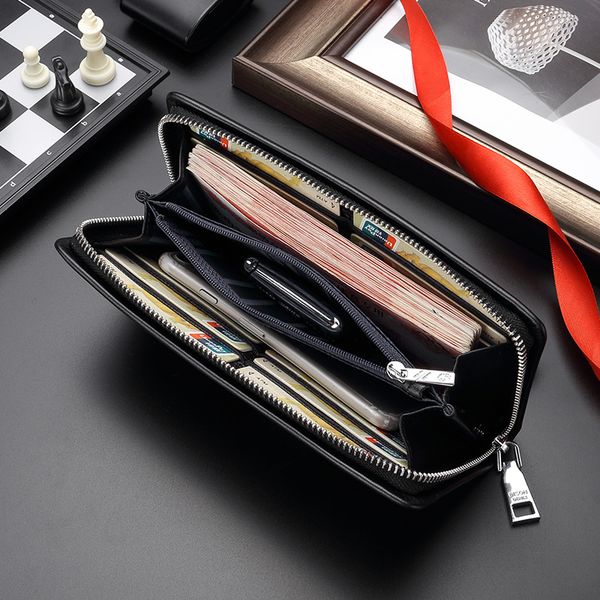 sarine denim genuine leather long wallet mens clutch bag cowskin leather wallets for male coin purse business wallets n8008, Red;black
sarine denim genuine leather long wallet mens clutch bag cowskin leather wallets for male coin purse business wallets n8008, Red;black
