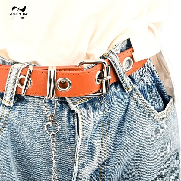 2020 runhao women's belt fashion all-match ring ring decorative belt chain all-match fashionable whole body hole f9sm9, Black;brown
2020 runhao women's belt fashion all-match ring ring decorative belt chain all-match fashionable whole body hole f9sm9, Black;brown
