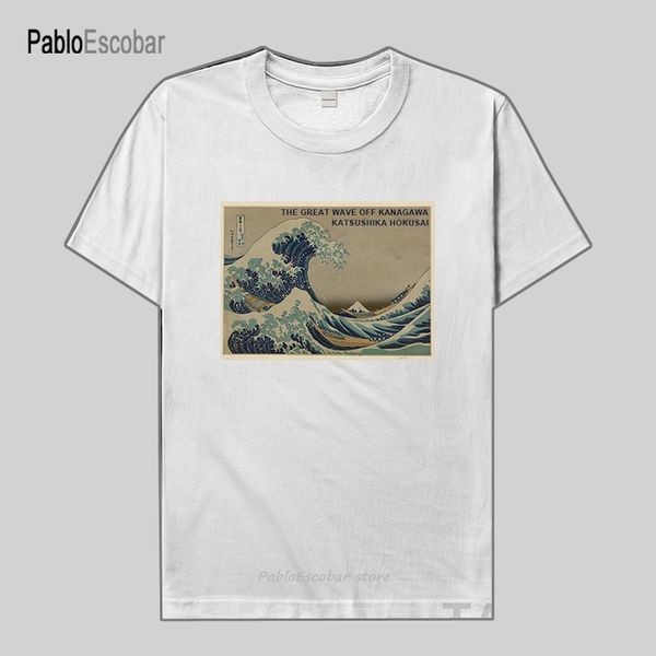 world famous painting series t-shirt katsushika hokusai art painting kanagawa surf retro short sleeve clothes cotton summer
world famous painting series t-shirt katsushika hokusai art painting kanagawa surf retro short sleeve clothes cotton summer