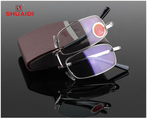 shuai di = high-end folding reading glasses men women ultra-light fashion portable spectacles glass lens +0.75 +1 +1.25to +4, White;black
shuai di = high-end folding reading glasses men women ultra-light fashion portable spectacles glass lens +0.75 +1 +1.25to +4, White;black