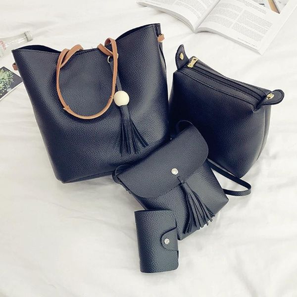 ocardian women leather handbags 4pcs zipper solid color shoulder crossbody bag casual tote messenger bags set clutch feminina
ocardian women leather handbags 4pcs zipper solid color shoulder crossbody bag casual tote messenger bags set clutch feminina