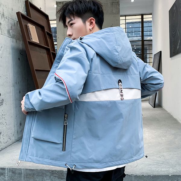 spring and autumn men's jackets, hats, young people's korean leisure jackets kg-205, Black;brown
spring and autumn men's jackets, hats, young people's korean leisure jackets kg-205, Black;brown