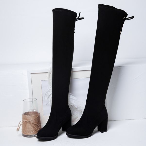 over the knee boots for women high heel shoes thigh high boots autumn shoes woman winter fashion girls knee, Black
over the knee boots for women high heel shoes thigh high boots autumn shoes woman winter fashion girls knee, Black