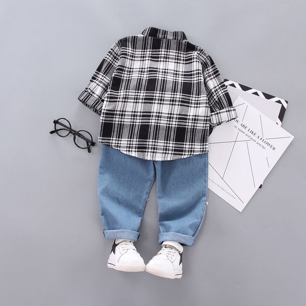 kids baby boys clothes cotton outfits sets shirt + trousers children boy elastic waist pants cotton blend clothing, White
kids baby boys clothes cotton outfits sets shirt + trousers children boy elastic waist pants cotton blend clothing, White