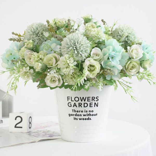beauty rose bouquet artificial peony silk flowers diy pink hydrangea plastic fake flowers home wedding decoration table
beauty rose bouquet artificial peony silk flowers diy pink hydrangea plastic fake flowers home wedding decoration table