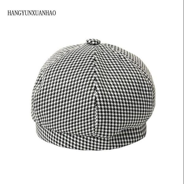 berets plaid sboy caps men cotton houndstooth flat cap male brand designer autumn winter painter octagonal hats, Blue;gray
berets plaid sboy caps men cotton houndstooth flat cap male brand designer autumn winter painter octagonal hats, Blue;gray