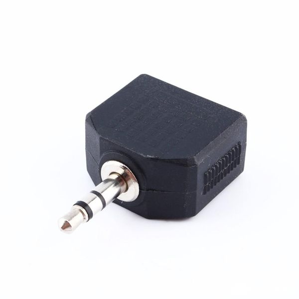 black color 3.5mm jack 1 to 2 double earphone headphone y splitter cable cord adapter plug for mp3 phone ing
black color 3.5mm jack 1 to 2 double earphone headphone y splitter cable cord adapter plug for mp3 phone ing