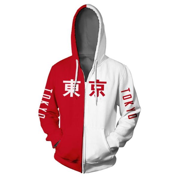 women's hoodies & sweatshirts fashion black white tokyo zipper hoodie hip hop red splice color print woman 3d hooded sweatshirt bluza d
women's hoodies & sweatshirts fashion black white tokyo zipper hoodie hip hop red splice color print woman 3d hooded sweatshirt bluza d